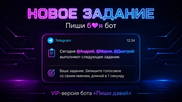 Бот для групп в Telegram